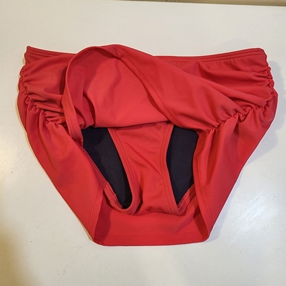 VICTORIA'S SECRET Red Mini Skirt Bikini Bottom size XS - Picture 3 of 8